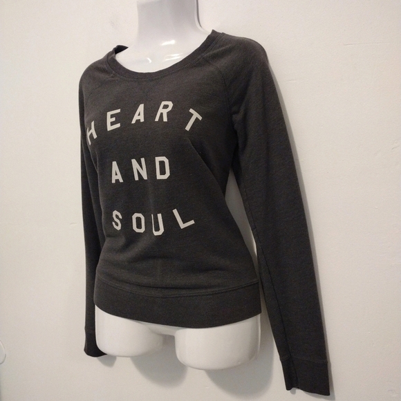 Old Navy - Crew Fall Heather Gray Sweater - Picture 6 of 13